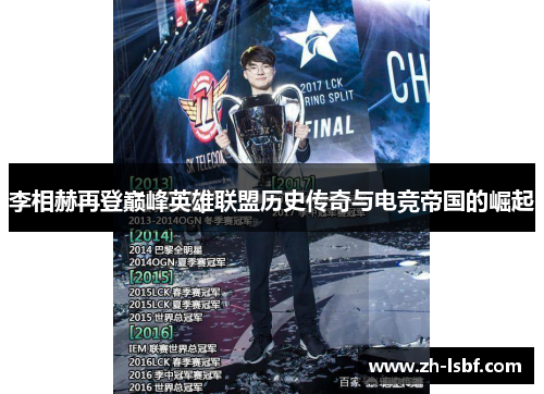 李相赫再登巅峰英雄联盟历史传奇与电竞帝国的崛起 李相赫再登巅峰英雄联盟历史传奇与电竞帝国的崛起